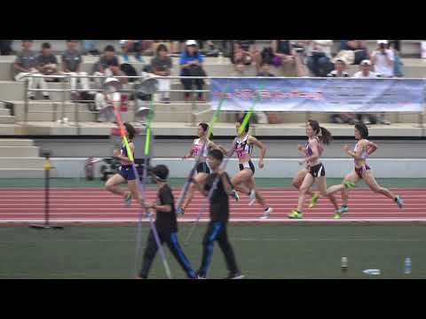 Women&#039;s 800m time-race１ Narumi UCHIYAMA 2:11.66 2019Twilight Games