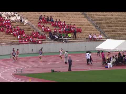 2017 東海学生陸上 男子200m 予選 6