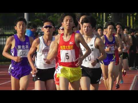 平成国際大記録会 5000m6組 2018.4.29