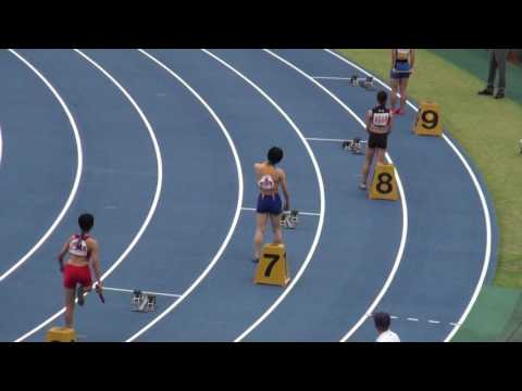 2017 茨城県選手権陸上 女子4x100mR決勝