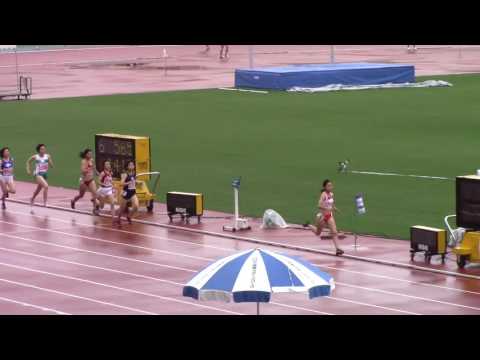 2017 東海学生陸上 女子800m 予選 2