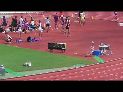 2018京都府高校ユース　1年女子200m準決勝1～3組