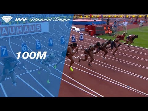 Dina-Asher Smith Wins Women&#039;s 100m - IAAF Diamond League Stockholm 2018