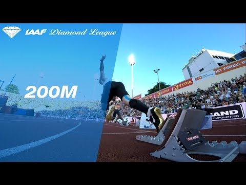 Ramil Guliyev Wins Men&#039;s 200m - IAAF Diamond League Oslo 2018