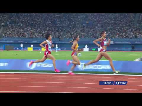 News Day 8 Athletics 5000m W #chengdu2021