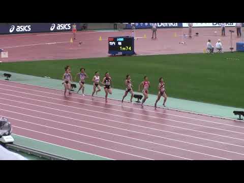 2019 日本選手権陸上 女子800m決勝