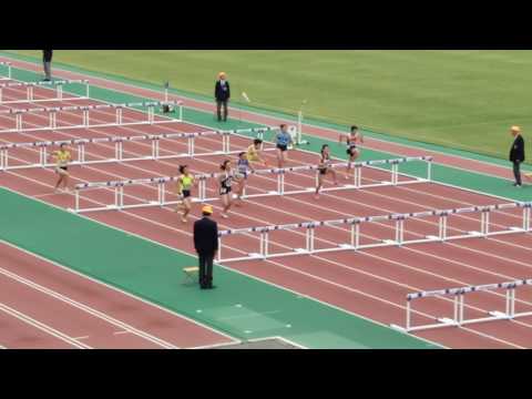 2017年度 兵庫県郡市区対抗 女子中学生100mH決勝（+0.1）