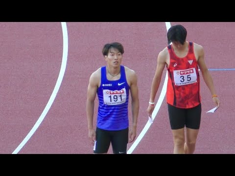 泉谷駿介 予選 男子110mH 日本選手権陸上2023
