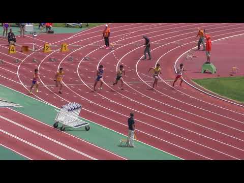 H30　千葉県高校総体　男子100m　予選8組