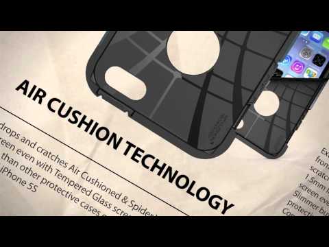 SPIGEN SGP iPhone 5 Case - TOUGH ARMOR &quot; air cushion technology &quot;