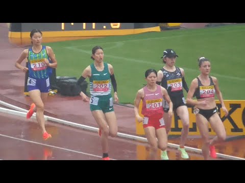 決勝 グランプリ女子3000m障害 織田記念陸上2023