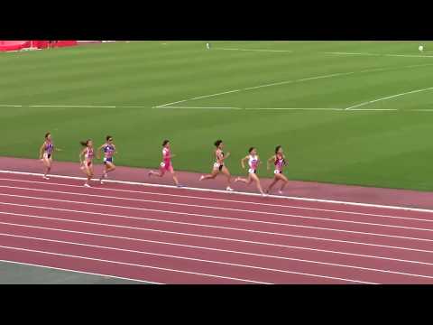 2019日本インカレ陸上 女子800m 準決勝1～2