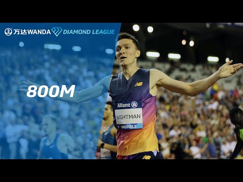 Jake Wightman breaks his PB in Brussels 800m - Wanda Diamond League 2022