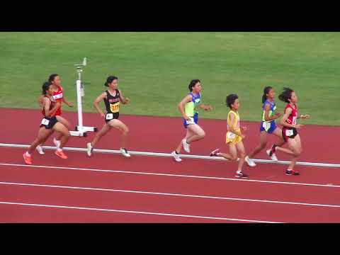 2017ギャレックス杯　共通女子1500m決勝　福井県中学地区対抗陸上競技大会