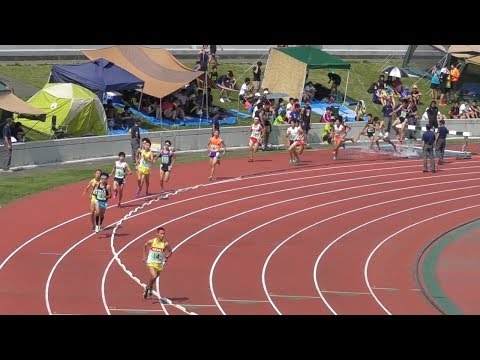2017 岩手県陸上競技選手権大会 1部男子3000メートル障害決勝