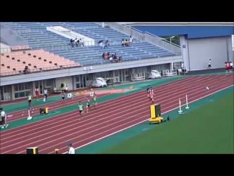 男子4×400mリレー予選2組、1着：済美高’3分29秒79’～愛媛県高校陸上新人大会2017中予地区予選～