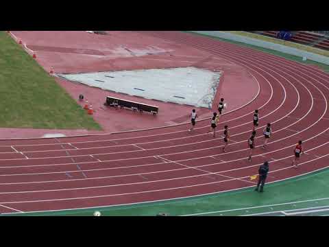 2018 第1回県記録会 中学男子100m12組