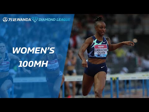Jasmine Camacho-Quinn breaks the meeting record in Florence 100m Hurdles - Wanda Diamond League 2021