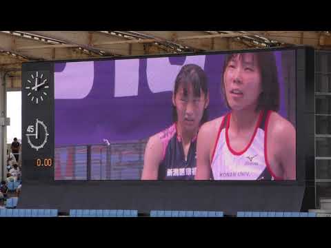 H30　日本インカレ　女子100m　予選5組