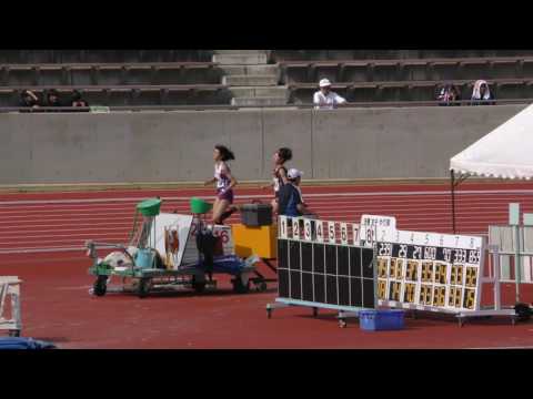 20170518群馬県高校総体陸上女子1500m予選4組