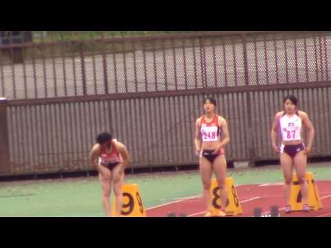 第81回京都学生陸上競技対校選手権大会　女子100ｍ決勝