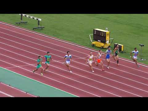 H29　千葉県高校新人　男子100m　決勝