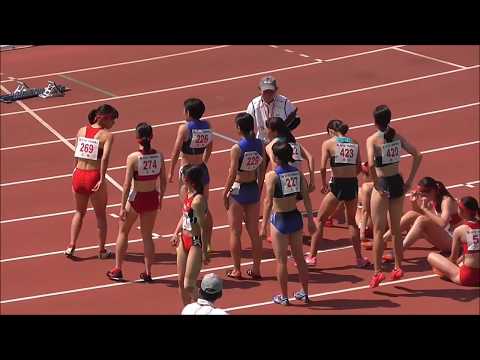 20170618 中国地区高校総体陸上 女子4x400mリレー決勝