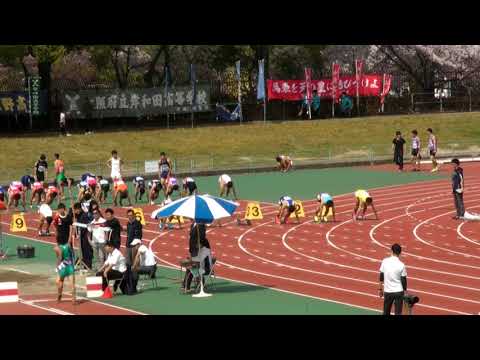 20180401　第3･4地区　第1回記録会　男子　100m　TR　7組