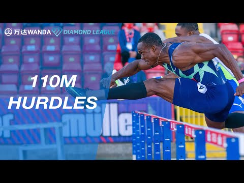 Ronald Levy edges fellow Jamaican Omar McLeod in Gateshead 110m hurdles - Wanda Diamond League 2021