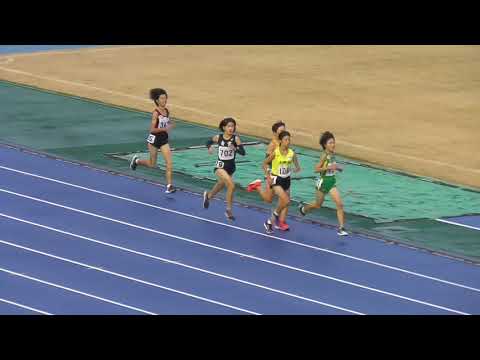 2019年度 都道府県対抗駅伝大会 兵庫県中学生代表選手選考会 女子3000m