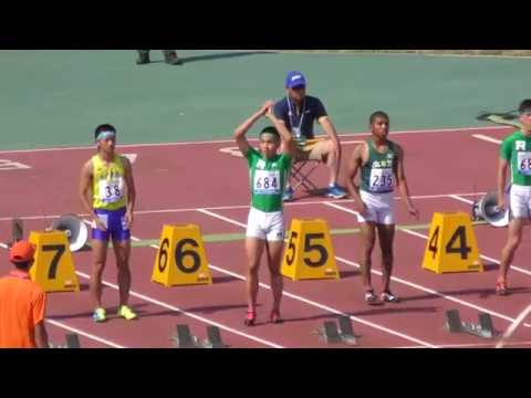 H29　北関東　男子100m　決勝