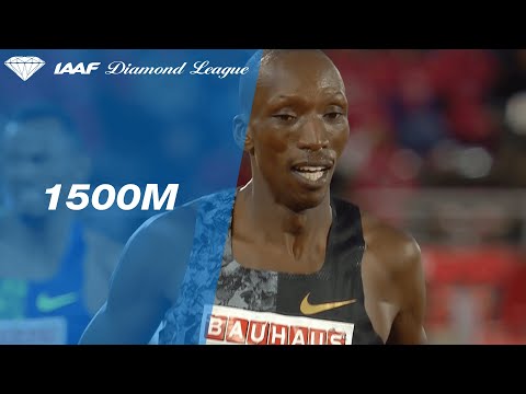 Timothy Cheruiyot wins the 1500m in Stockholm - IAAF Diamond League 2019