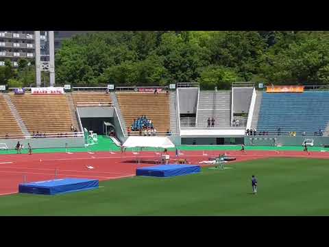 愛知県高校総体　男子400mH　予選第2組　2018/05/19