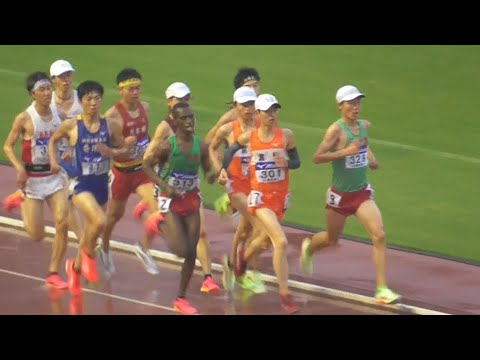 決勝 西日本男子5000m 織田記念陸上2023