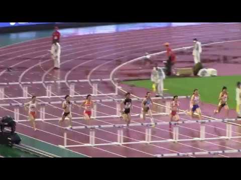 2016 日本選手権陸上 女子100mH準決勝1