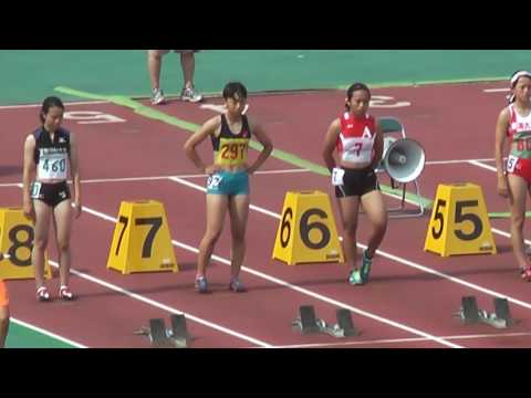 H29　千葉県選手権　女子100m　決勝