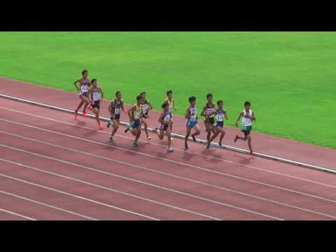 H29　関東中学校陸上競技大会　1年男子1500m　予選2組