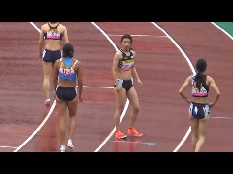 予選 GP 女子100mH 織田記念陸上2024