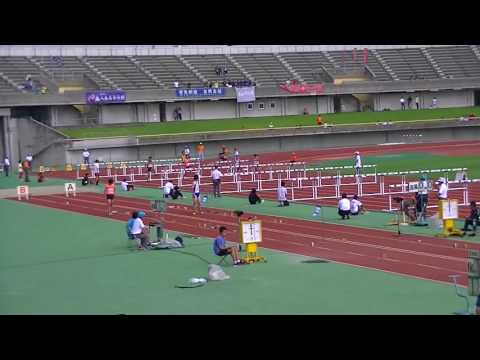 20170716 富山県陸上競技選手権大会 男子共通110mH予選4組