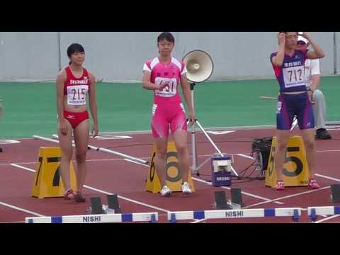 2017 東北陸上競技選手権 女子 100mH 予選2組