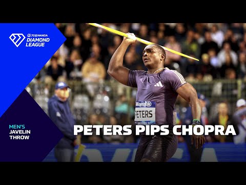 Anderson Peters lands HUGE javelin throw to win first Diamond Trophy - Wanda Diamond League 2024