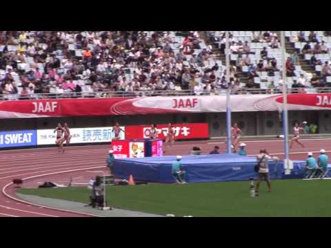2017 日本選手権陸上 女子200m 予選　1～3