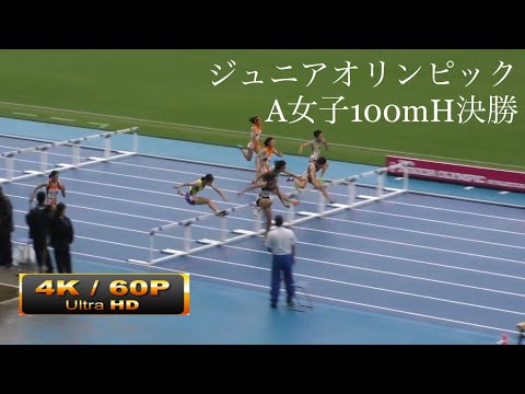 A女子100mH決勝 大会新記録 恩田未來 ジュニアオリンピックR01