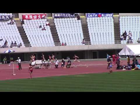2015 日本インカレ陸上 女子400m 予選4