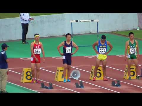 2017年度_近畿高校ユース陸上_1年男子100m決勝（+4.5）