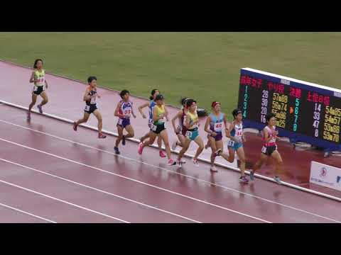 少年A女子3000m決勝　茨城国体