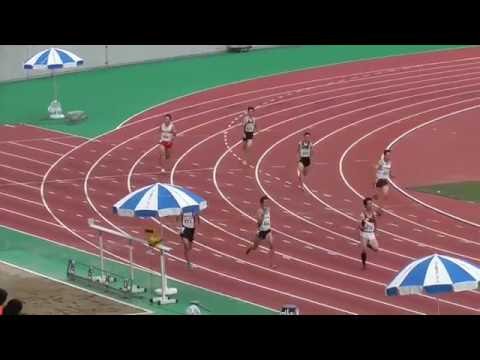 第51回全国高等専門学校体育大会陸上競技　男子400m　予選第2組　2016/8/25