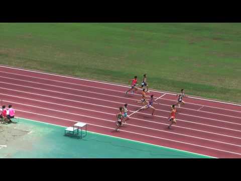 H29　千葉県中学総体　1年男子100m　準決勝2組