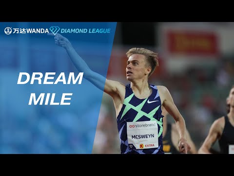 Stewart McSweyn sets new Oceania mile record of 3:48.37 in Oslo - Wanda Diamond League 2021