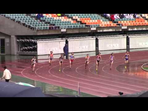 2015 東海高校総体陸上 女子200m 決勝